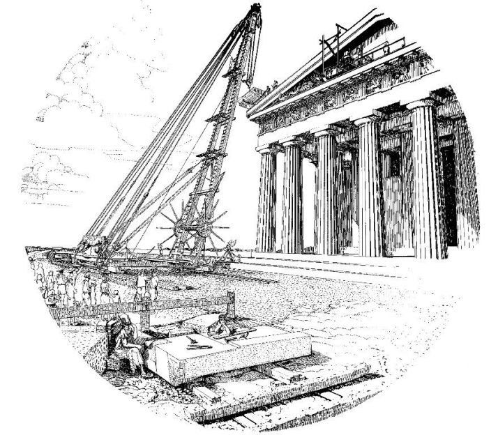 Γερανοί στην αρχαία ελλάδα